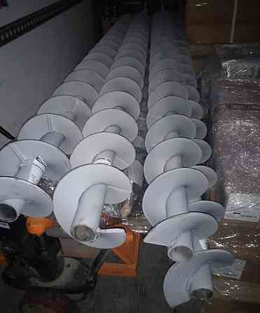 Шнековый транспортер в трубе 110 мм , шнековый погрузчик зерновой , шнек Киев