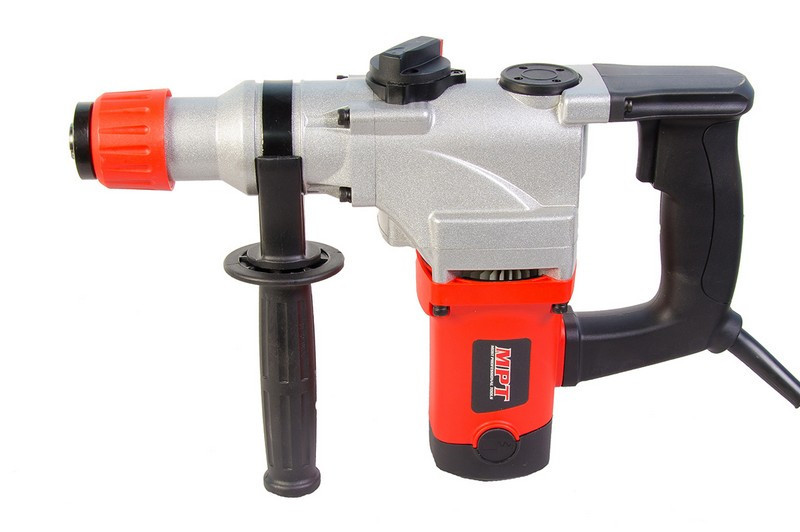 Перфоратор MPT SDS plus 26 мм 850 Вт 800 об/мин 4500 уд/мин 5 Дж 2 режима аксессуары 2 шт кейс MRH26 Харків - зображення 2