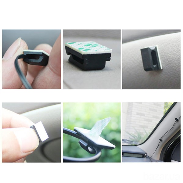 Держатели проводов в салоне авто 25 шт Борисполь - изображение 2