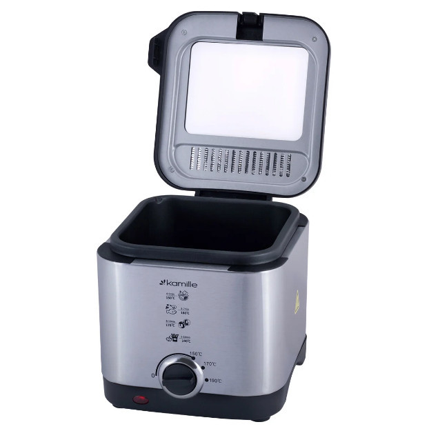 Фритюрница электрическая Kamille KM-6812 1,5 л Київ - зображення 11