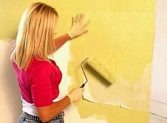 Покраска стен Фарбування Маляр Київ