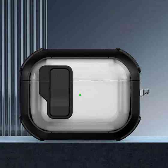 Футляр противоударный Locking Button для наушников Airpods Pro 2 / Pro Херсон