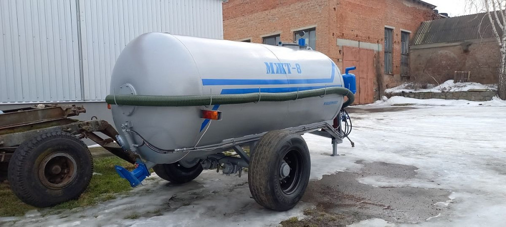 Бочка МЖТ-8 для навозу вакуумна розкидач Біла Церква - зображення 5