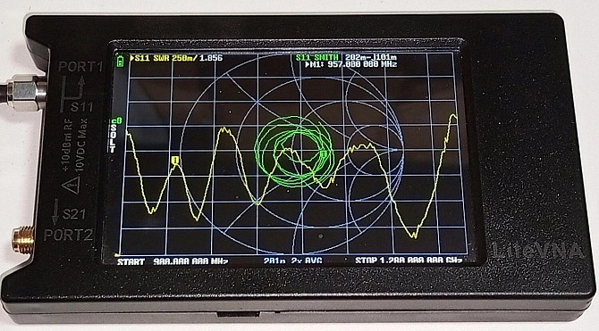 Антенна 910-1000/1180-1260 МГц 13 дБ, до 50 Вт, RG-58U 120 см, YP911113 Днепр - изображение 3