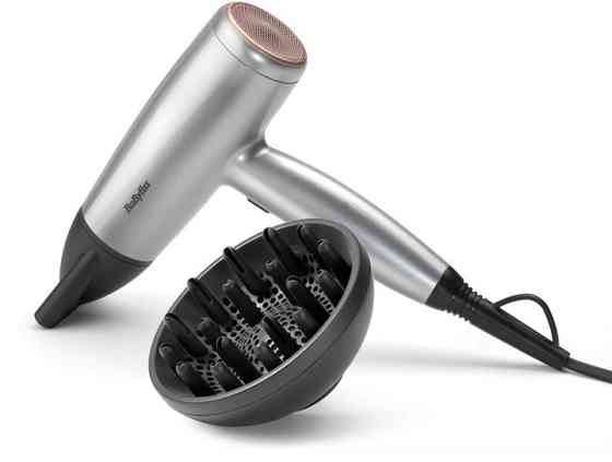 Фен Babyliss D580DE 2100 Вт серебристый Київ