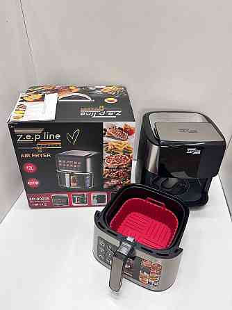 Аэрогриль мультипечь на два тэна со съемной корзинкой с силиконовой формой Zepline ZP-00235 12 л 420 Киев