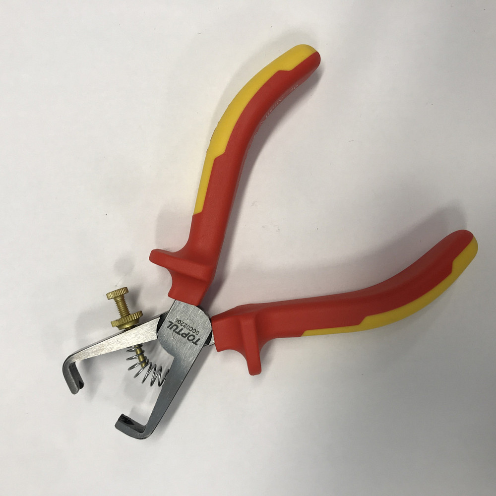 Клещи для зачистки изоляции 6" 1000V VDE TOPTUL DGCD2206 Харків - зображення 3