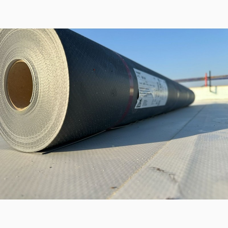 Покрівельна ТПО мембрана Sikaplan TM-12, TM-15 армована багатошарова Вишнёвое - изображение 2