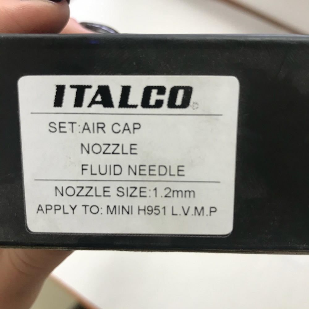 Сопло 1,2мм для краскопульта D-951-MINI LVMP ITALCO NS-D-951-MINI-1.2LM Харків - зображення 2
