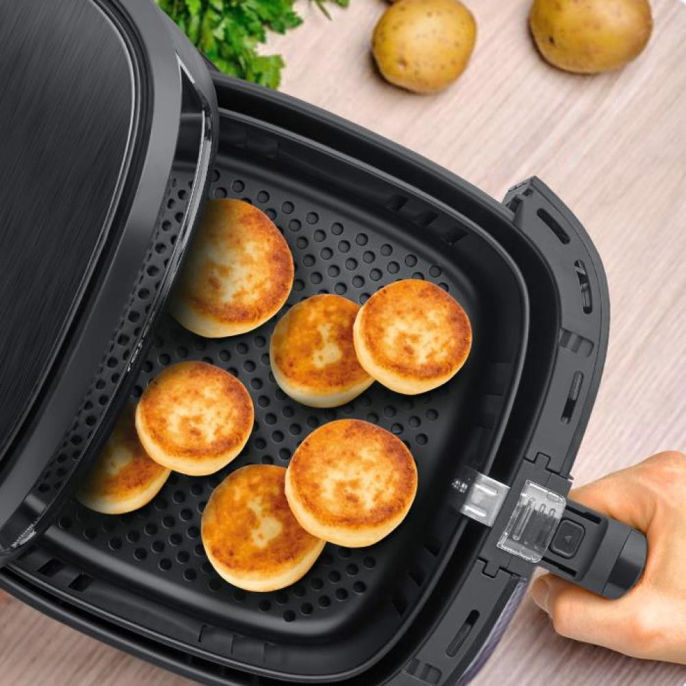 Мультипечь Rotex Up&DownFry ROM-960-XXL 9,5 л 2000 Вт черная Київ - зображення 10