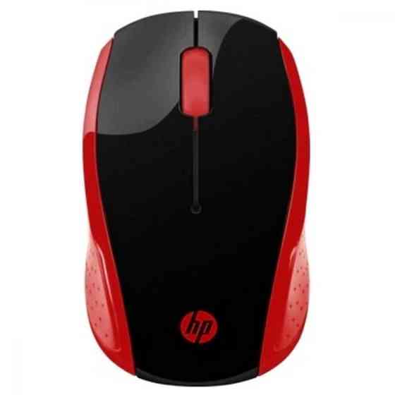 Мышь компьютерная безпроводная HP Wireless Mouse 200 Red 2HU82AA красная Киев