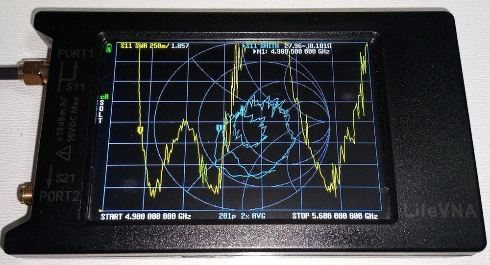 Антенна 4340-6300MHz 6dBi, до 100 Вт, 20 см, N-male, серая. Смотрите графики КСВ, Дніпро - зображення 9