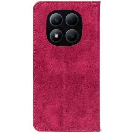 Чохол-книжка Crazy Horse Clasic для Xiaomi Redmi Note 15 Pro 4G Magenta (Strong) Харків