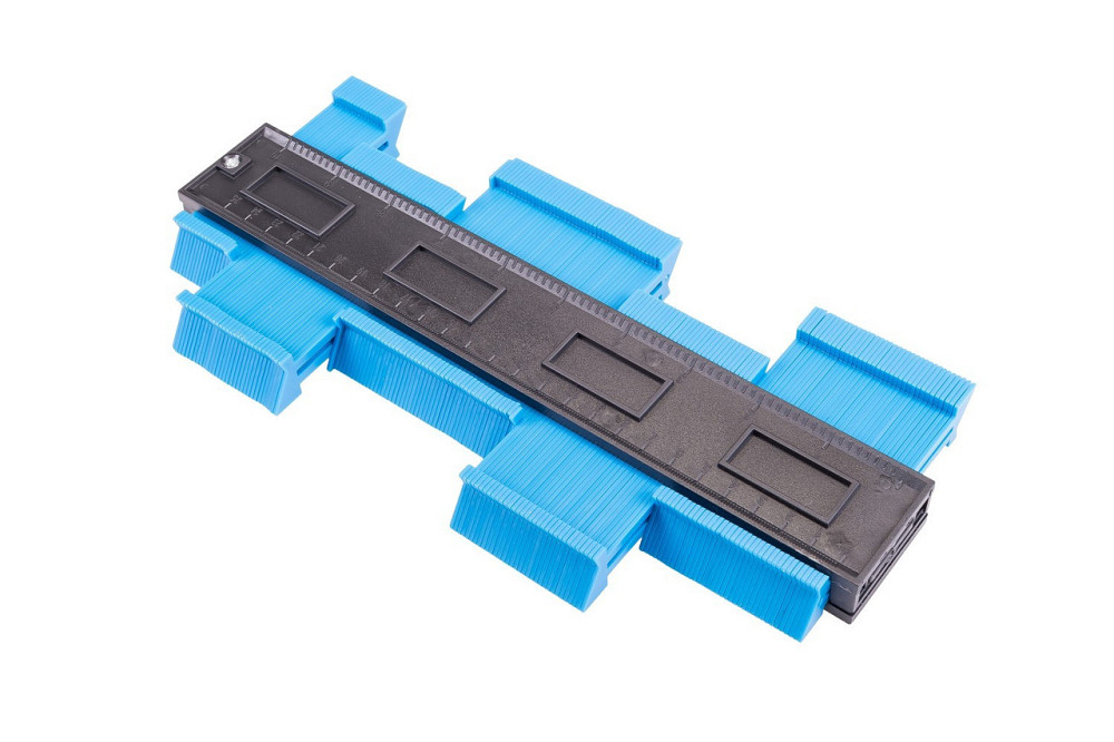 Шаблометр контурный MASTERTOOL 276х100х21 мм 30-3527 Харків - зображення 4