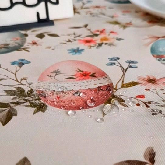 Скатерть пасхальная с тефлоновым покрытием 140×180 см, разноцветная Одеса - зображення 3