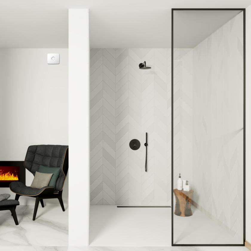 Умный вытяжной вентилятор Intellivent ICE FRESH для ванной комнаты SMART (управление смартфоном) Київ - зображення 12