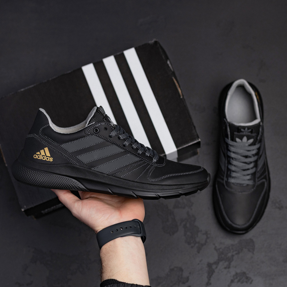 Мужские кожаные кроссовки A - Grey Киев - изображение 9