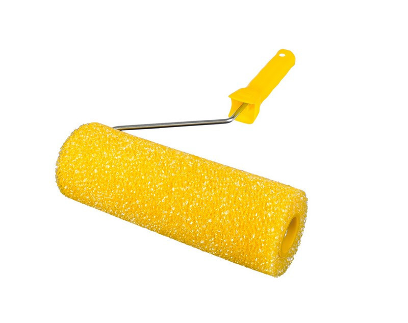 Валик малярный структурный MASTERTOOL Moltopren Decor 80/230 мм Ø 6 мм с ручкой 92-6104 Харків - зображення 2