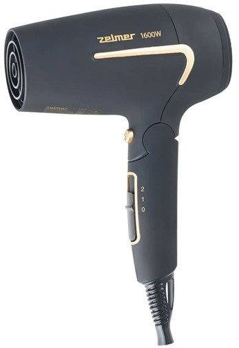 Фен дорожний Zelmer ZHD8321 1600 Вт серый Київ - зображення 3