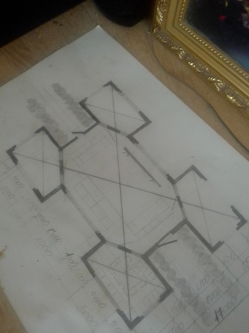 Проэкт план и фасад дом частный. Дніпро - зображення 3