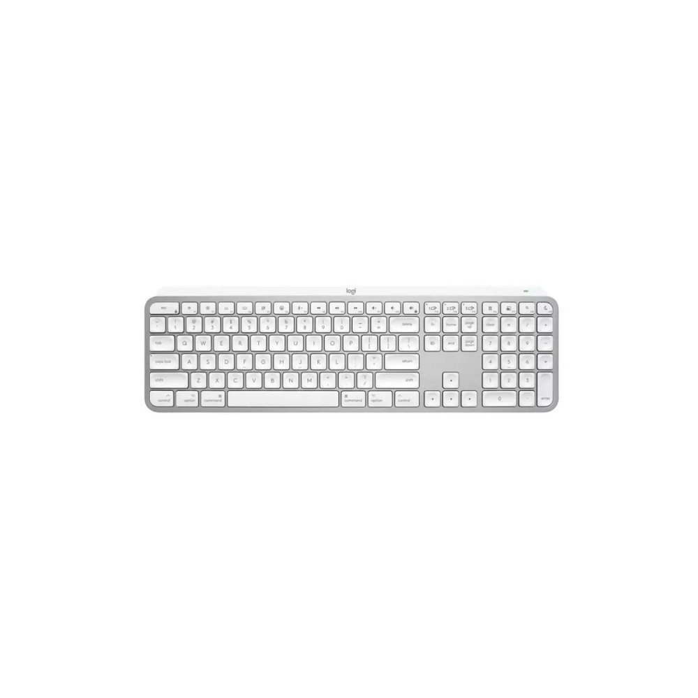 Клавиатура компьютерная безпроводная Logitech MX Keys S for Mac Pale Gray L920-011638 серая Київ - зображення 1