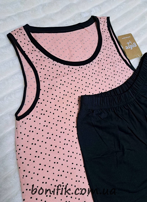 Женский комплект пижамы (майка+шорты) из коллекции "Caramel" (арт. LPK 4570/11/01) Кривий Ріг - зображення 3