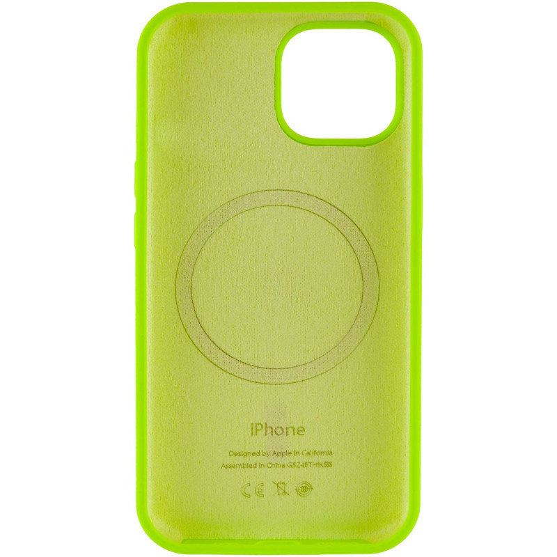 Чехол Silicone Case Full Protective (AA) with MagSafe для Apple iPhone 15 Plus (6.7") Херсон - изображение 3