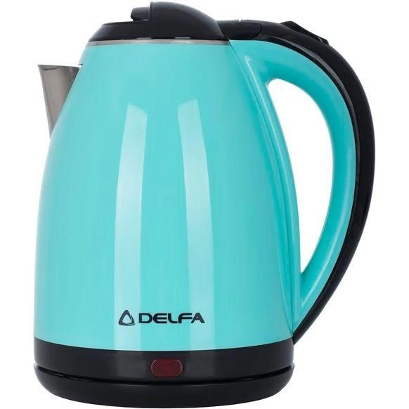 Электрочайник Delfa DK-3530-X-Turquoise 1,8 л бирюзовый Київ - зображення 2