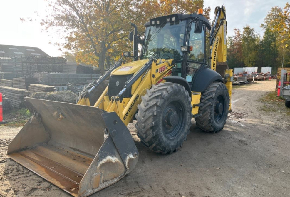 2018 екскаватори-навантажувачі New Holland B115C Луцьк - зображення 1