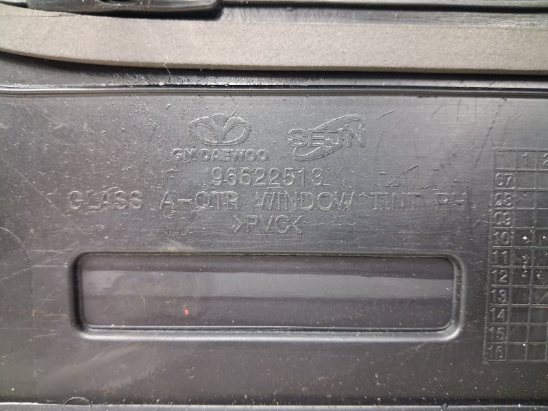 Стекло в кузов заднее правое Chevrolet Captiva 2006-2018 96622513 (Арт. 64785) Киев - изображение 4