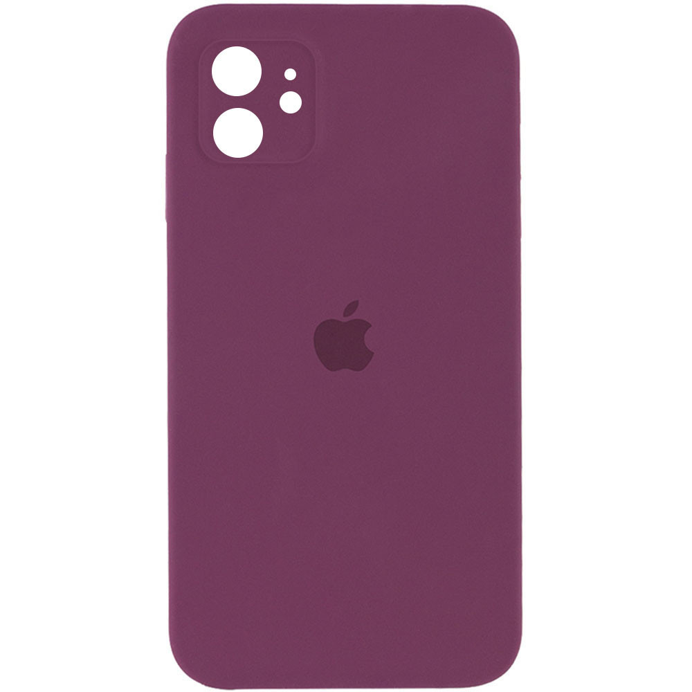 Чехол Silicone Case Square Full Camera Protective (AA) для Apple iPhone 11 (6.1") Херсон - зображення 4