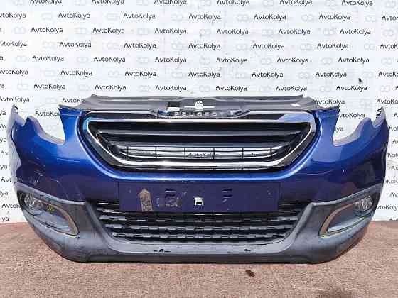 Бампер передний в сборе Peugeot 2008 2013-2016 (9802521077) Ковель