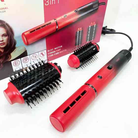 Фен-стайлер VGR V-489 RED 1300 Вт красный Київ