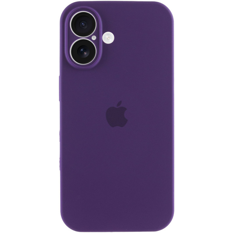 Чехол Silicone Case Full Camera Protective (AA) для Apple iPhone 16 (6.1") Херсон - зображення 5
