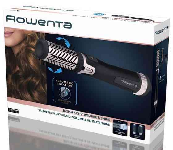 Фен-щетка Rowenta Activ Dry & Style CF9550F0 1000 Вт черный Київ