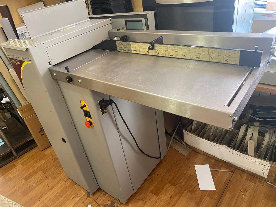 Morgana DigiFold 5000p — бігувально-фальцювальна машина для виробництва. Київ - зображення 1