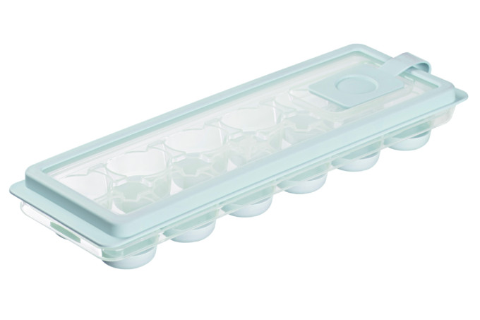 Форма для льоду Ardesto Fresh AR-1104-TP 9.5x3.8x27 см блакитна Київ - зображення 1