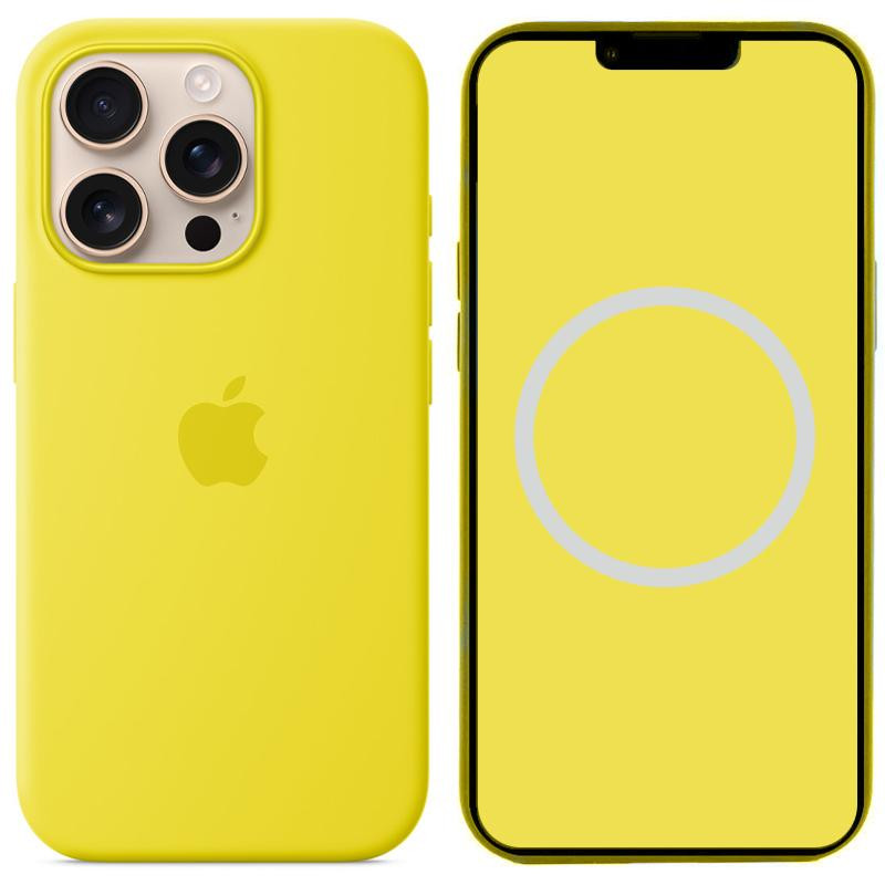 Чехол Silicone case (AAA) with Magsafe and Animation для Apple iPhone 16 Pro (6.3") Херсон - зображення 4