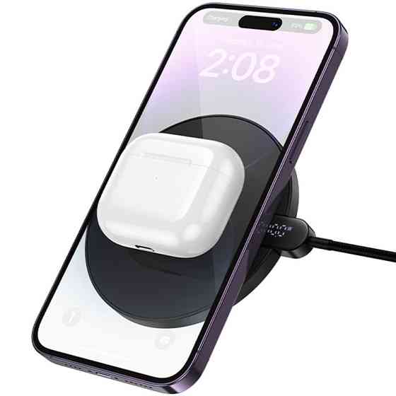 БЗУ Hoco CW62 Peak with digital display and cable 15W Херсон