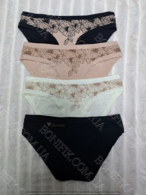 Женские трусы-слип с рисунком ТМ "Obrana" (арт. 200-30/2) Кривий Ріг - зображення 3