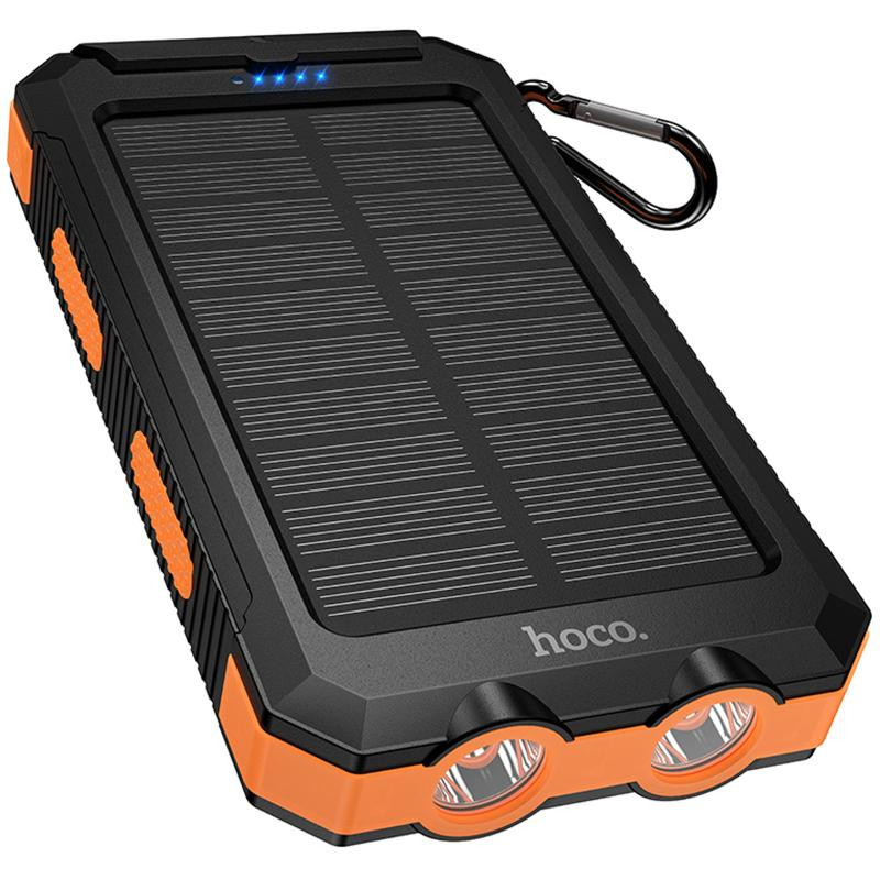 Портативное ЗУ Power Bank Hoco J164 Platinum solar 10.5W with lighting 8000 mAh Херсон - изображение 2