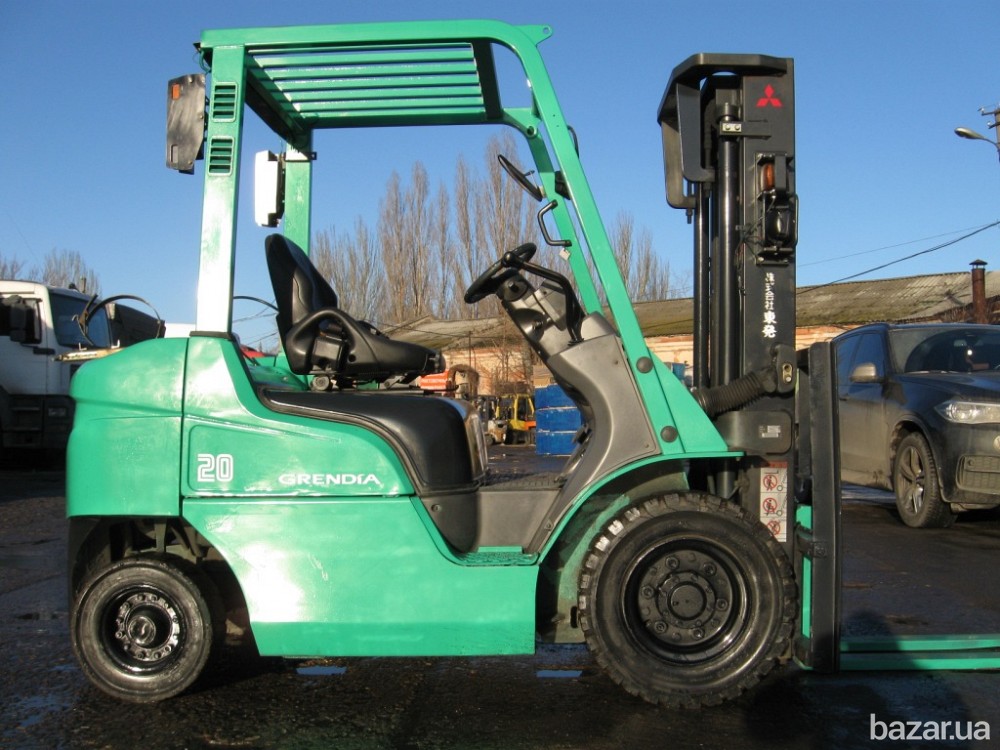 Вилочный газ-бензиновый погрузчик Mitsubishi KFGE20T-KF17D на 2 тонны Одеса - зображення 3