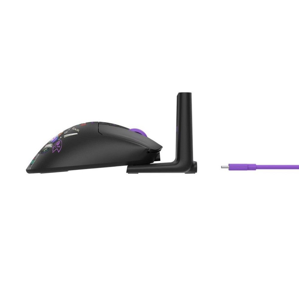 Мышь компьютерная безпроводная Bloody R73 Ultra Duo Cypher Ghost (4711421002370) черная с фиолетовым Киев - изображение 7