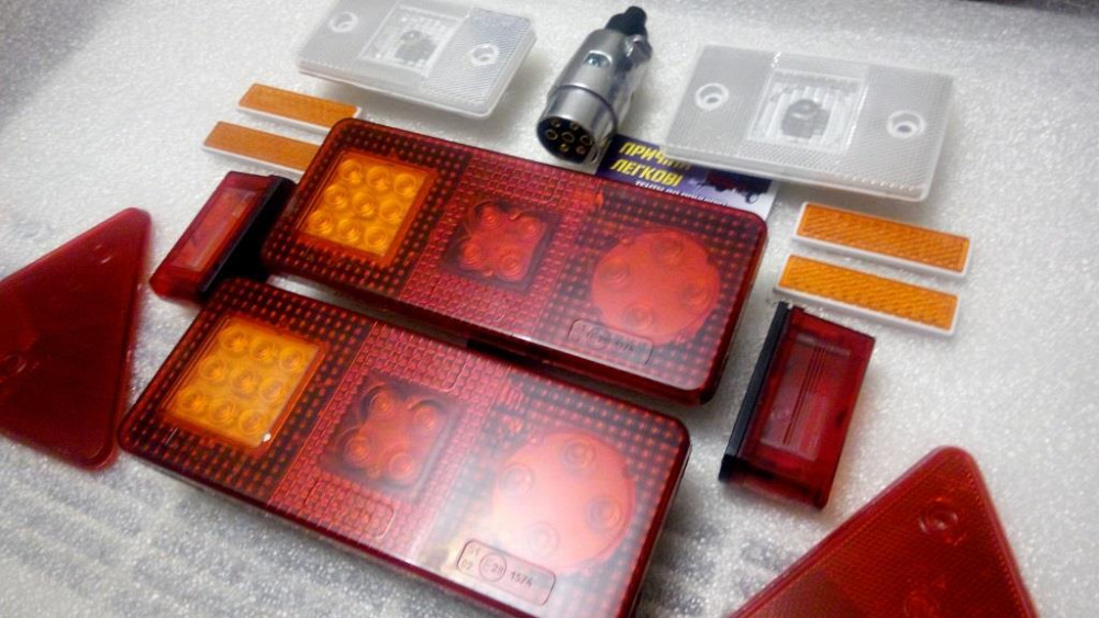 Комплект LED-світлотехніки на легковий причіп KSLED-2 Барышевка - изображение 8
