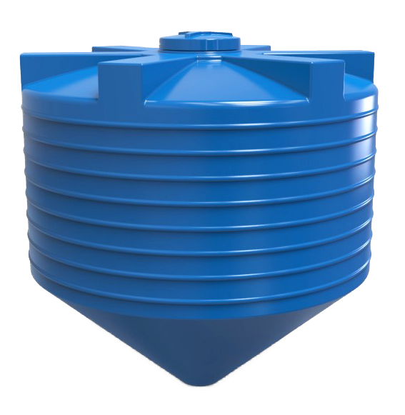 Емкость 6500 л конусная двухслойная Киев - изображение 1