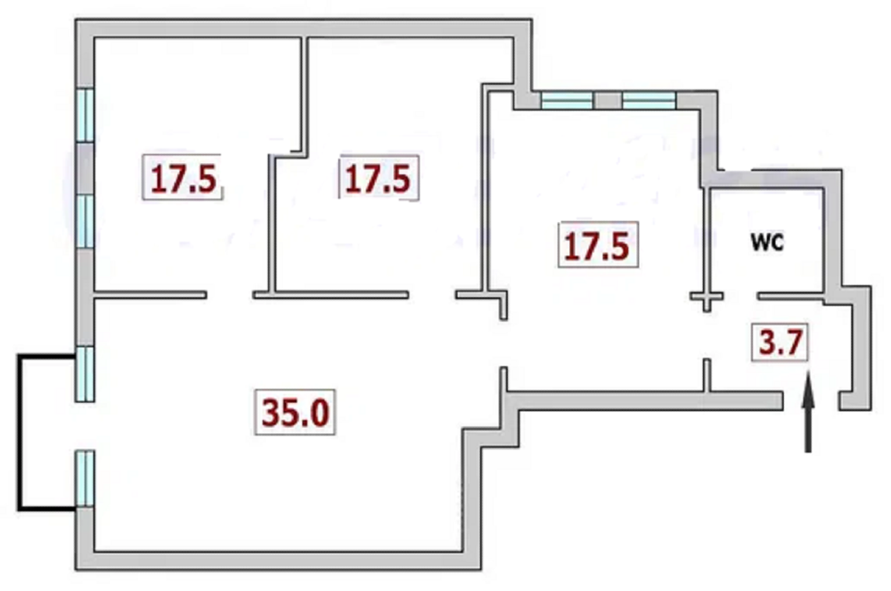 Площа Українських Героїв метро,вул Велика Васильківська 49, офіс 105м Киев - изображение 3