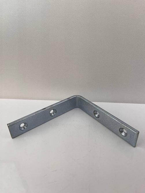 Куточок 100х100х20 товщина 4 мм кріпильний сталевий посилений вузький Нововолинськ - зображення 2