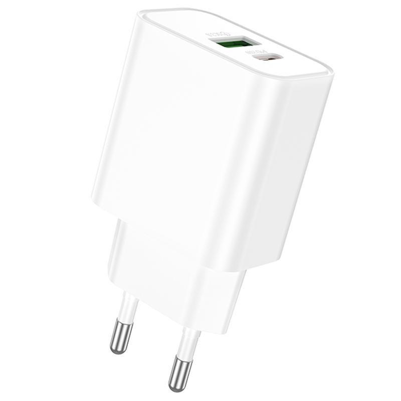 СЗУ Borofone BA88A Navy PD20W+QC3.0 (1USB-A/1C) Херсон - зображення 2