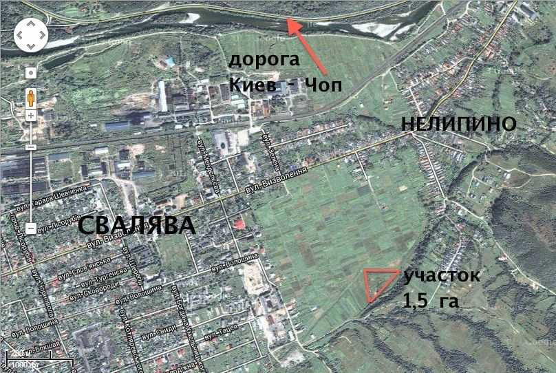 продажа земля коммерческого назначения Свалявский, Свалява, 74850 $ Свалява - зображення 1