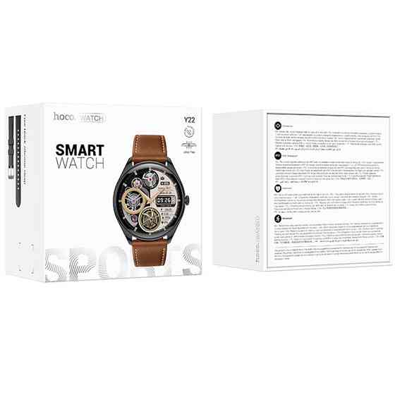 Смарт-часы Hoco Smart Watch Y22 Amoled Smart sports watch (call version) Херсон